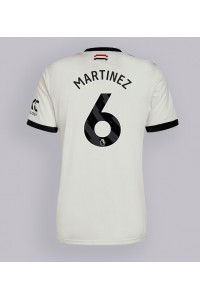 Manchester United Lisandro Martinez #6 Voetbaltruitje 3e tenue 2024-25 Korte Mouw